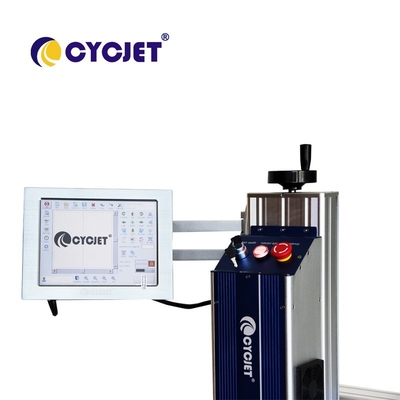 Fly 50W Fiber Laser Marking Machine For Production Line Engraving