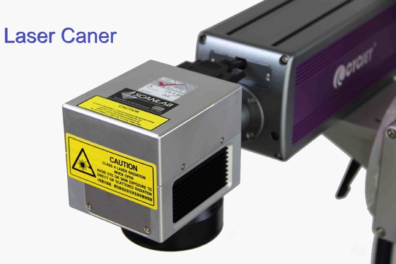 CYCJET Laser Color Marker Production Line 100W High Speed 7inch Touch Screen