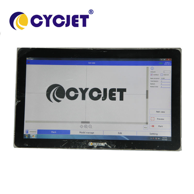 CYCJET Laser Color Marker Production Line 100W High Speed 7inch Touch Screen