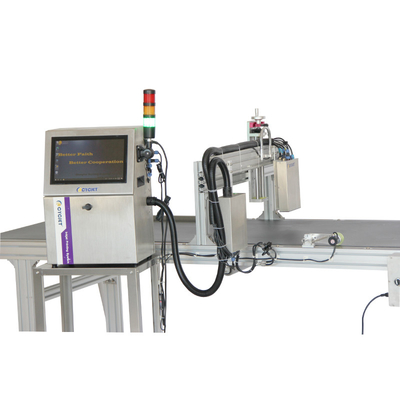 Carton Cardboard High Resolution Inkjet Printer Bar Code Printing 180DPI   40m/Min