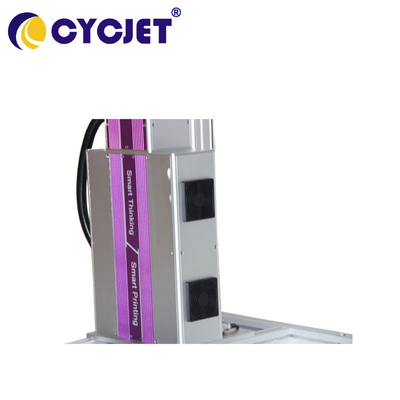 CYCJET Industrial Fiber Laser Coding Machine For Black PVC Pipe Printing