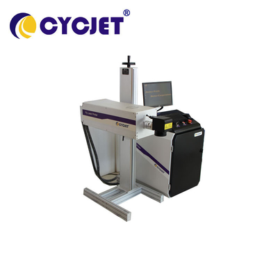 Fly UV Laser Marking Machine High Speed For Colorful PPR Pipe 335um