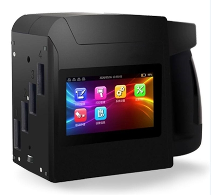 Wide Format Handheld Inkjet Coding Machine 100mm For Printing Date / Bar Code