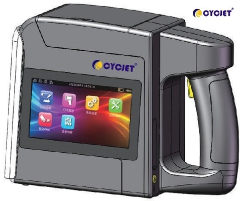 Multicolor CYCJET S88-4L Handheld Inkjet Printer Easy To Carry Print Anytime