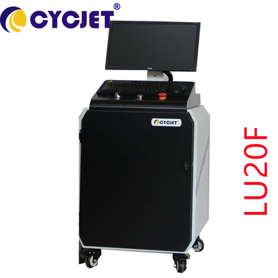 335um 20w Multi - Languages Fly UV Laser Marking Machine For Printing On Acrylic