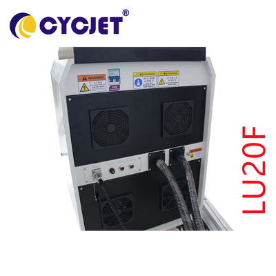 335um 20w Multi - Languages Fly UV Laser Marking Machine For Printing On Acrylic