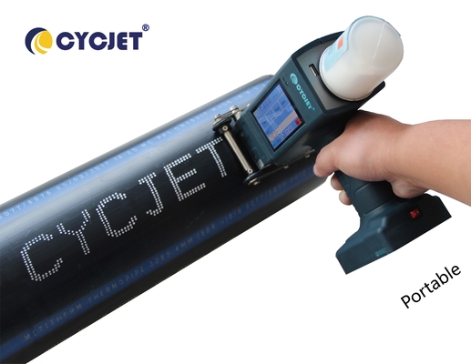 Pipe Large Character Inkjet Printer 60mm Text Printing Machine