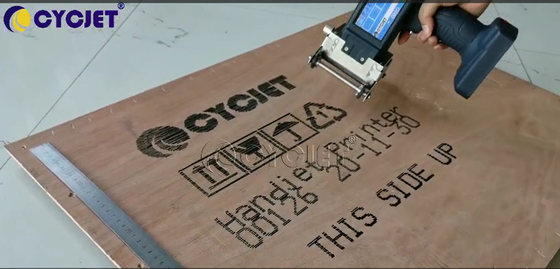 Automatic Expiry Date Large Characters Inkjet Printer Wooden Cabinet Printing