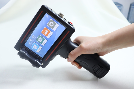 12.7mm Handheld Wireless Mobile inkjet printer For Batch Numbers