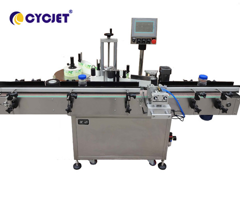 Automatic Mechanical Sticker Labeling Machine Horizontal Round Bottle Labeling Machine