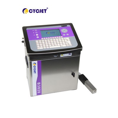 Continuous 5 Lines Industrial Inkjet Printer Black Ink Automatically Printing Machine
