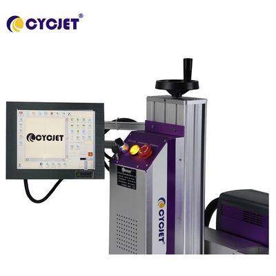 Industrial LC30F Flying Laser Marking Machine High Performance For PVC Pipe