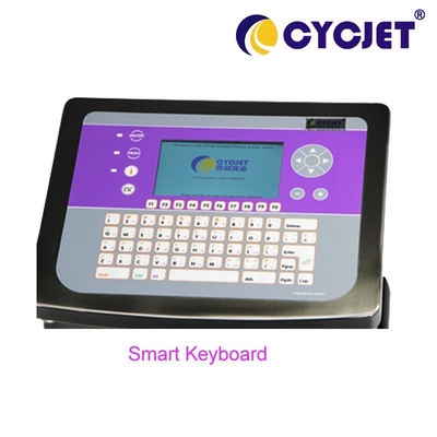 Automatic Industrial CIJ Inket Printer Printing Online Expiry Date Coding