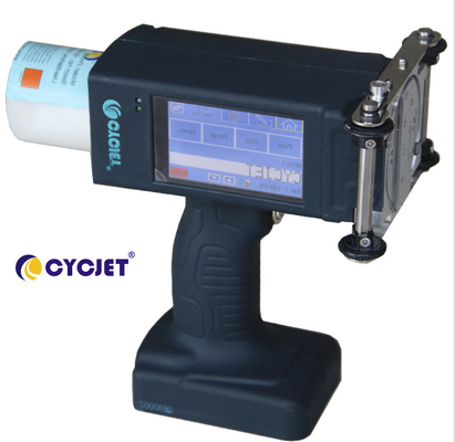 Multiple languages Handheld Inkjet Printer 60mm Large Character For Oil Drum Inkjet Printing