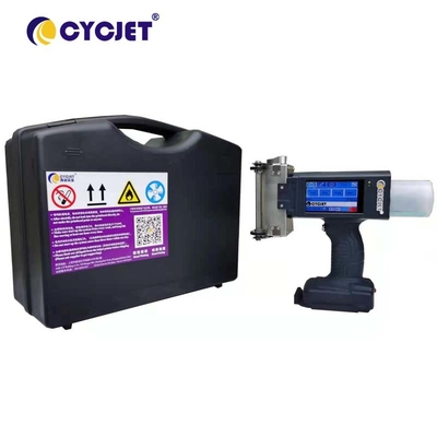 Large Character Fonts Handheld Inkjet Printer 4 Lines 32 Dot Matrix